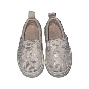 TOMS | Girls Rose Gold Metallic Slip on shoe